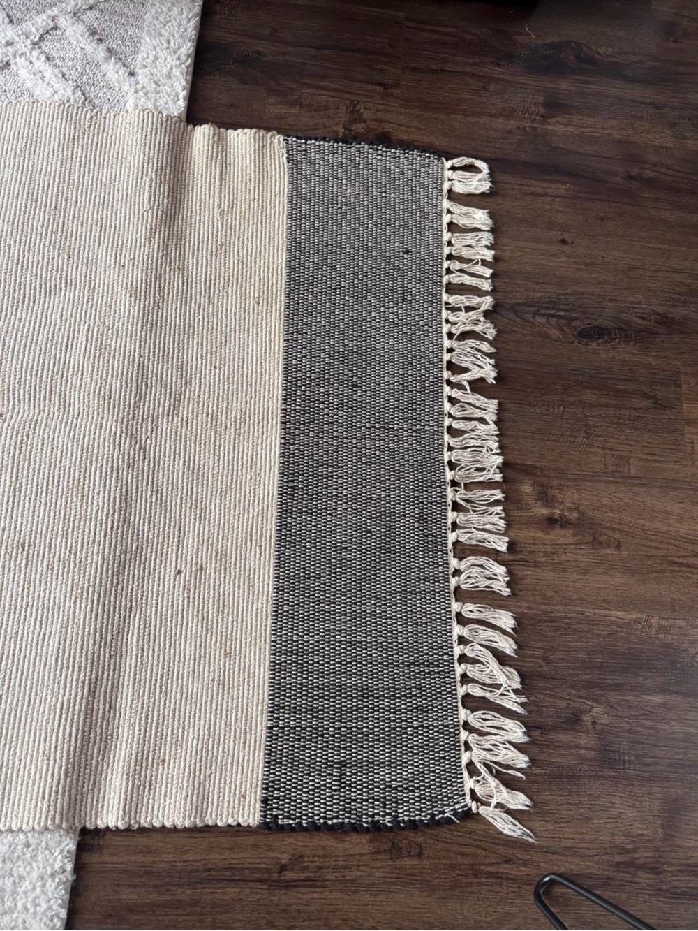 World Market Handwoven Accent Rug - Picture 3 of 3